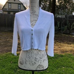 J Jill S Short Cardigan